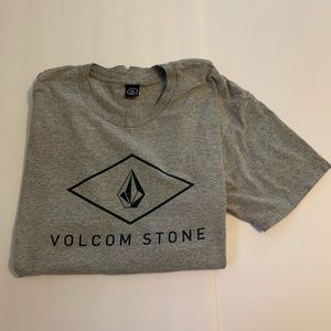 Gray mens Volcom  short sleeved t-shirt